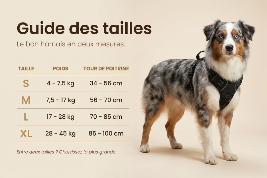 Choisissez la taille parfaite
